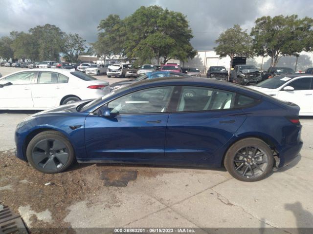 5YJ3E1EA3NF314837 Tesla MODEL 3