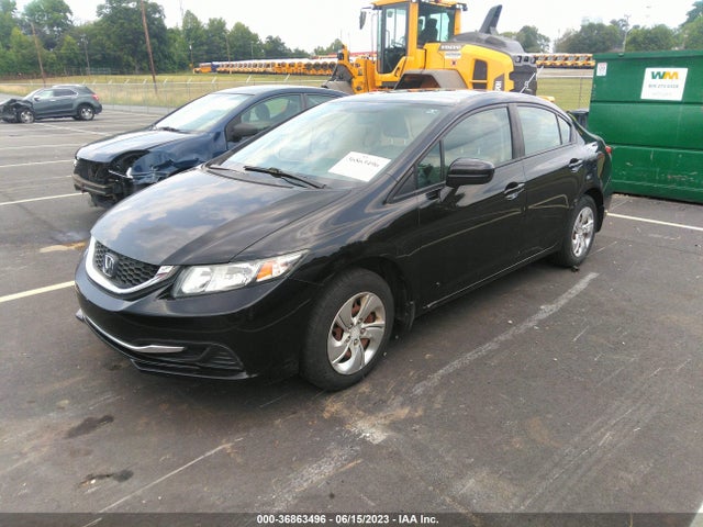 Honda Civic Sedan Lx 2015 2HGFB2F53FH558966 Image 2