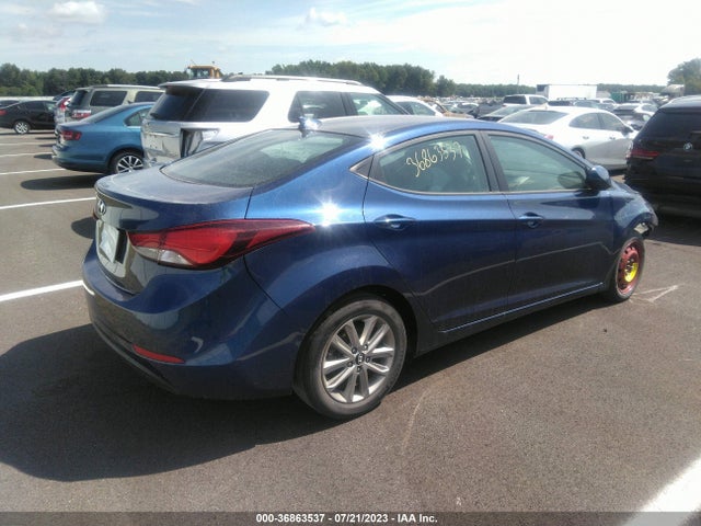2016 HYUNDAI ELANTRA SE VIN: 5NPDH4AE5GH771448