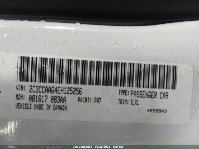 Chrysler 300 2014 2C3CCAAG4EH125256 Image 9