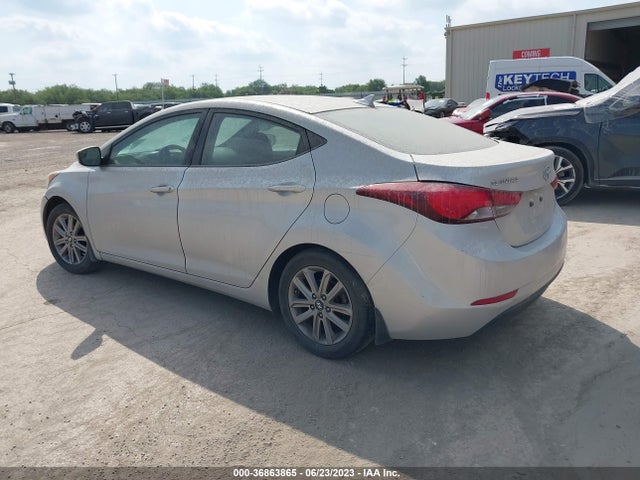 2015 HYUNDAI ELANTRA SE VIN: 5NPDH4AE5FH606224