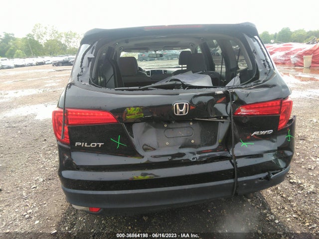 Honda Pilot Ex-l 2016 5FNYF6H57GB082387 Image 6
