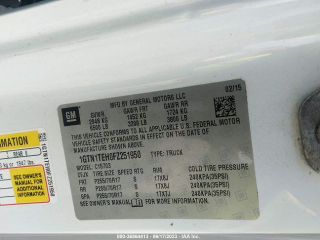 1GTN1TEH0FZ251950 GMC SIERRA 1500