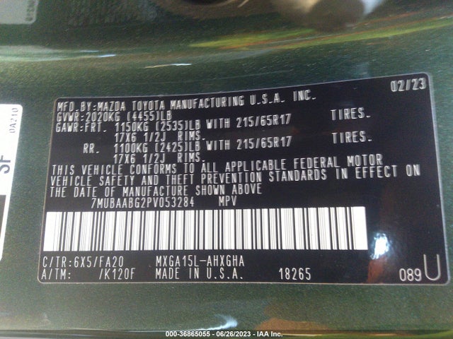 Toyota Corolla Cross Le 2023 7MUBAABG2PV053284 Image 15