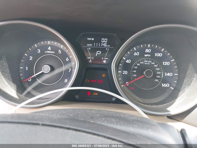 2013 HYUNDAI ELANTRA LIMITED VIN: 5NPDH4AE7DH283078