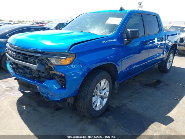 Chevrolet Silverado 1500 Custom 2022 1GCPDBEK9NZ533864 Image 2