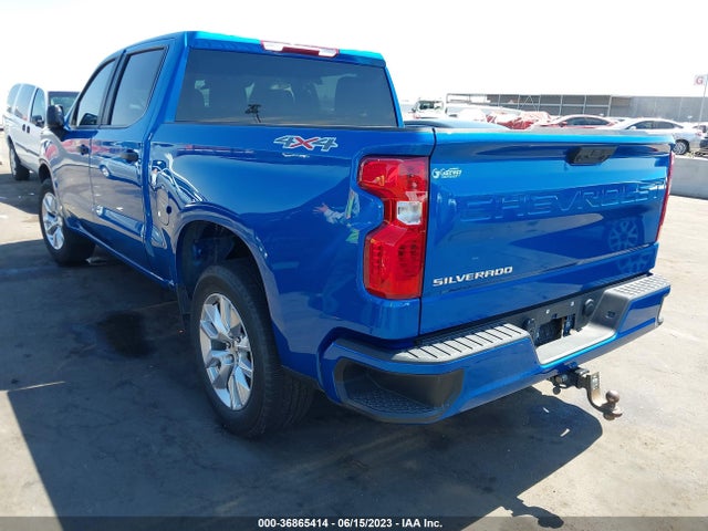 Chevrolet Silverado 1500 Custom 2022 1GCPDBEK9NZ533864 Image 3