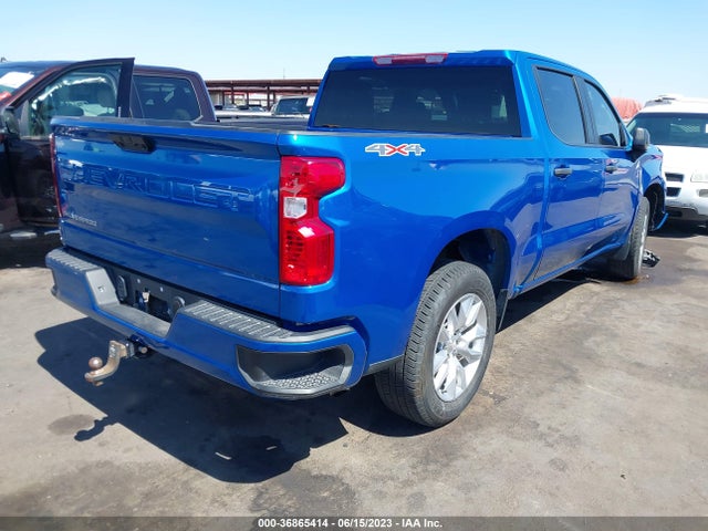 Chevrolet Silverado 1500 Custom 2022 1GCPDBEK9NZ533864 Image 4