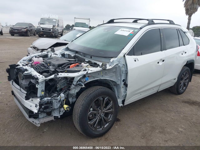 2022 TOYOTA RAV4 HYBRID XLE PREMIUM VIN: JTMB6RFV7NJ019628