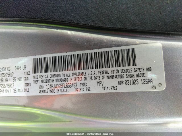 1C4HJWDG5FL653487 Jeep Wrangler Unlimited Sport
