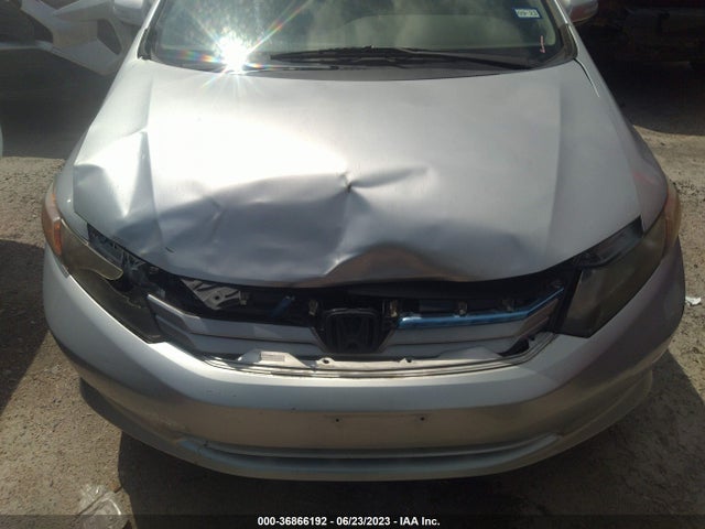 2012 HONDA CIVIC HYBRID VIN: JHMFB4F20CS005565