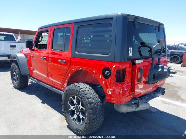 1C4HJXFNXMW607862 Jeep Wrangler Unlimited Rubicon
