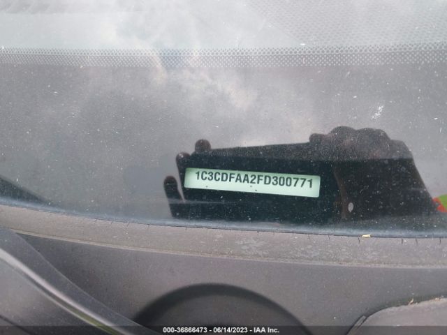 1C3CDFAA2FD300771 Dodge DART SE