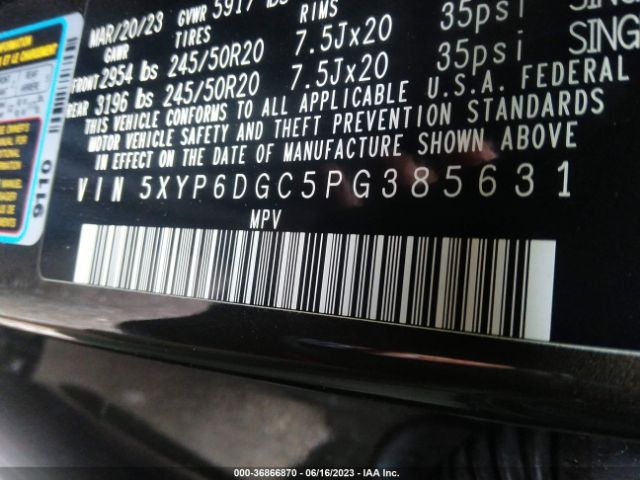 5XYP6DGC5PG385631 KIA Telluride S