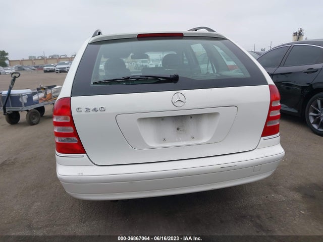 2004 MERCEDES-BENZ C-CLASS 2.6L VIN: WDBRH61J34F538543