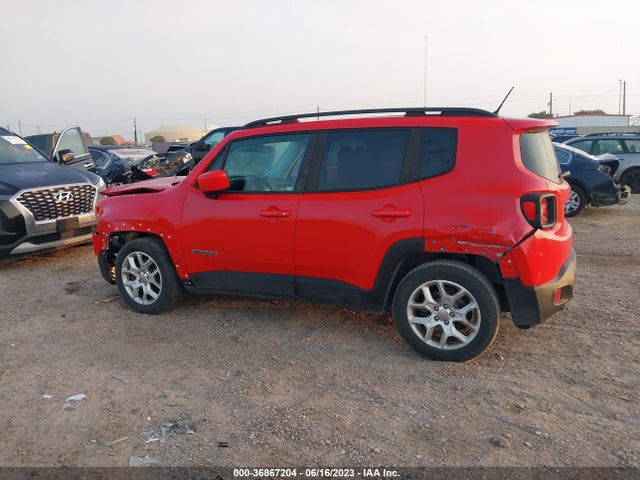 2016 JEEP RENEGADE LATITUDE VIN: ZACCJABT3GPE27958
