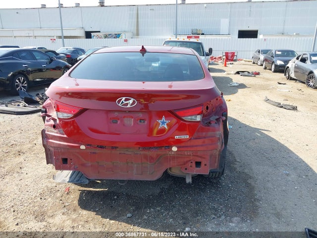 Hyundai Elantra Limited 2015 5NPDH4AE0FH611816 Image 9