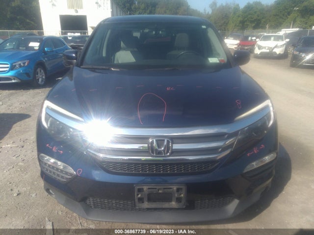 2017 HONDA PILOT EX-L VIN: 5FNYF6H57HB063341