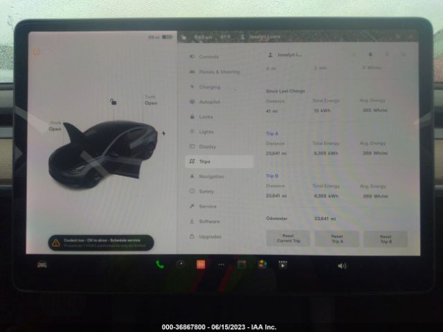 5YJ3E1EA0MF077738 Tesla Model 3 Standard Range Plus