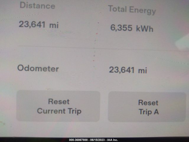 5YJ3E1EA0MF077738 Tesla Model 3 Standard Range Plus