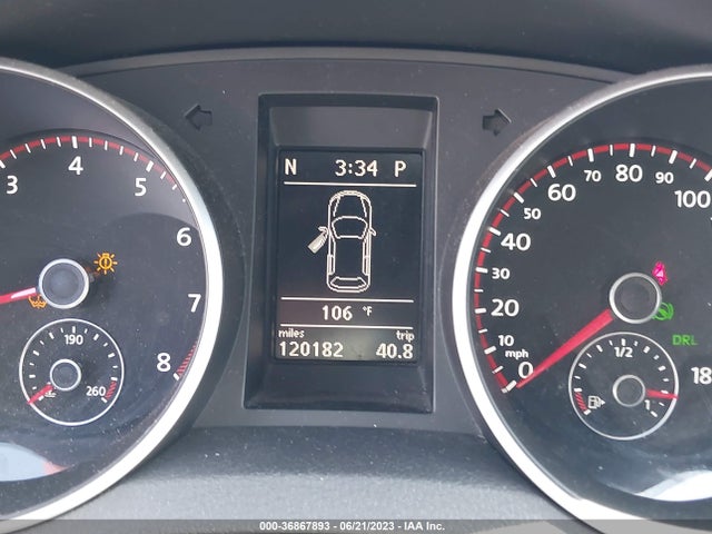 2012 VOLKSWAGEN GTI W/SUNROOF & NAVI VIN: WVWHV7AJ5CW266877