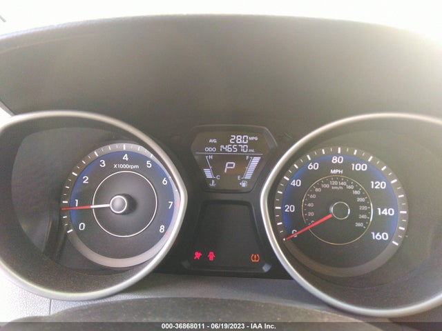 2012 HYUNDAI ELANTRA GLS VIN: KMHDH4AE8CU270422