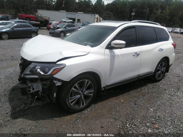 2017 NISSAN PATHFINDER PLATINUM VIN: 5N1DR2MN2HC696567