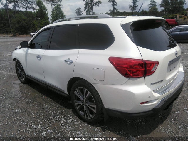 2017 NISSAN PATHFINDER PLATINUM VIN: 5N1DR2MN2HC696567