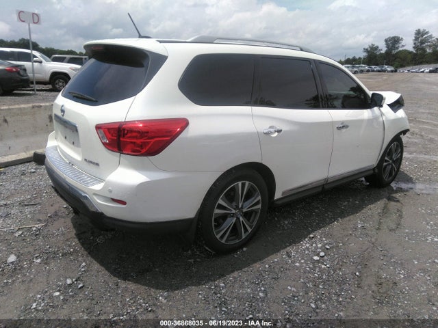 2017 NISSAN PATHFINDER PLATINUM VIN: 5N1DR2MN2HC696567
