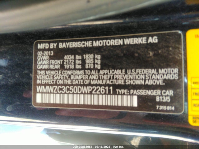 2013 MINI COOPER COUNTRYMAN WMWZC3C50DWP22611 Photo 8