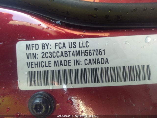 2C3CCABT4MH567061 Chrysler 300 300s