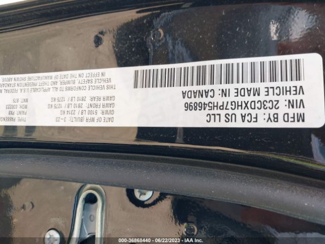 2C3CDXHG7PH546896 Dodge CHARGER GT