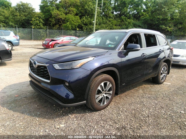 Toyota HIGHLANDER HYBRID 2022 5TDGBRCH0NS546641 Image 2
