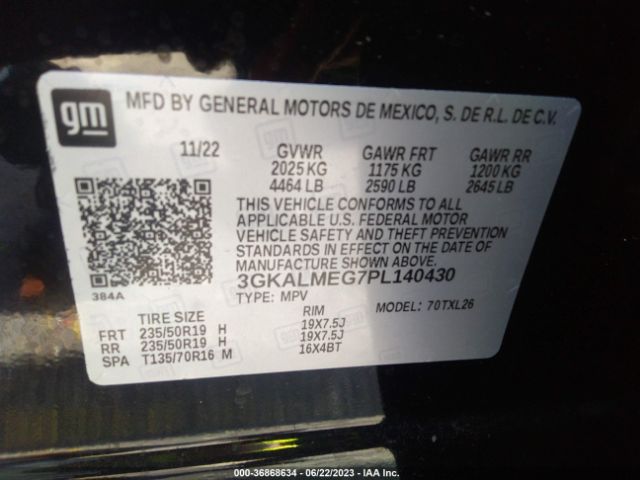 3GKALMEG7PL140430 GMC Terrain Sle