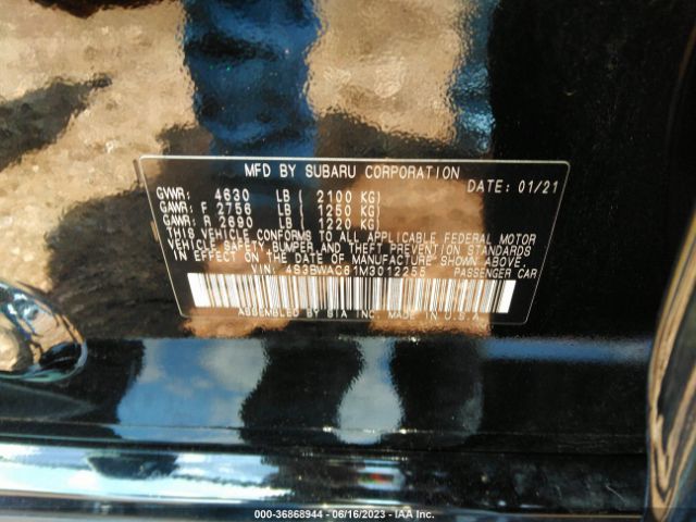 4S3BWAC61M3012255 Subaru Legacy Premium