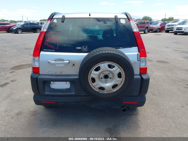 2006 HONDA CR-V LX VIN: JHLRD78596C063631