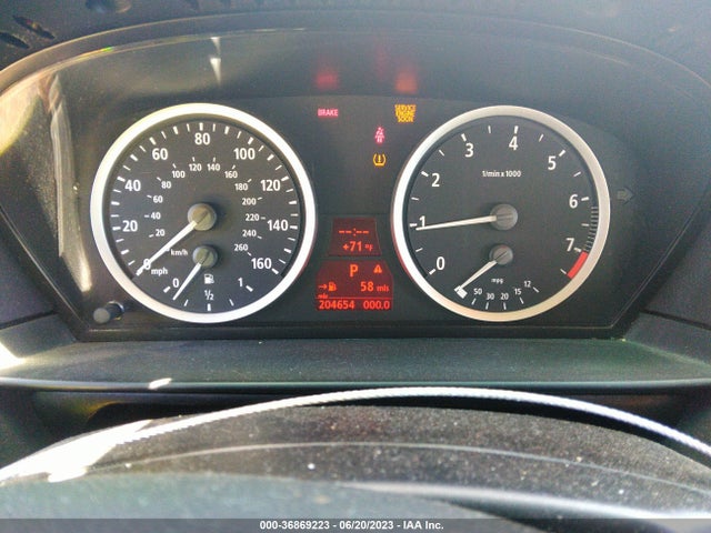 2007 BMW 5 SERIES 530I VIN: WBANE73507CM56819