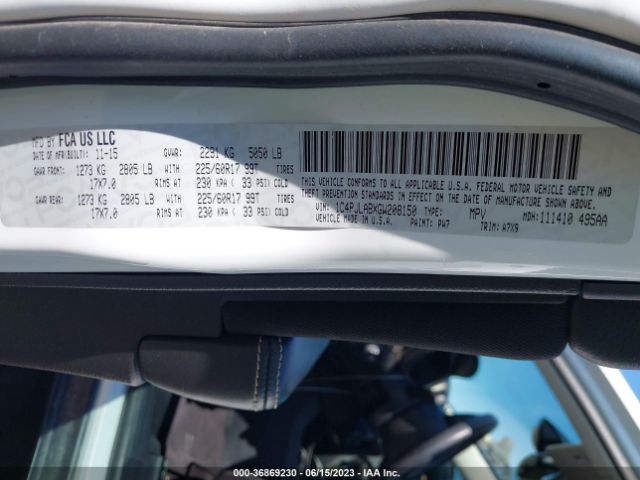 1C4PJLABXGW208150 Jeep Cherokee Sport