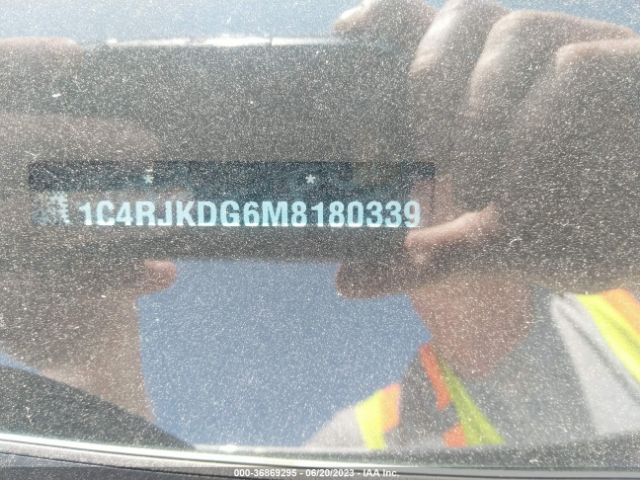 1C4RJKDG6M8180339 Jeep Grand Cherokee L Overland