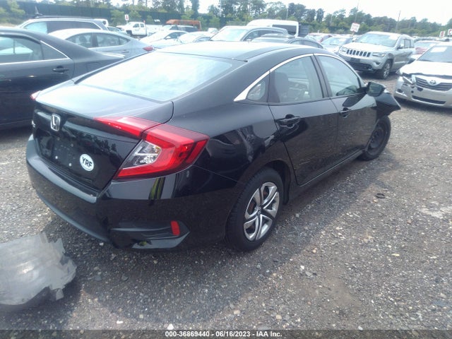 Honda Civic Sedan Lx 2018 2HGFC2F5XJH504702 Image 4