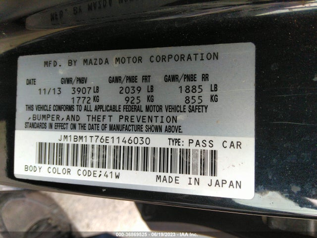 Mazda Mazda3 I Sv 2014 JM1BM1T76E1146030 Image 10