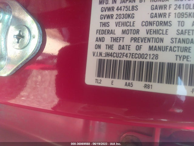 2014 Acura TSX, VIN: JH4CU2F47EC002128