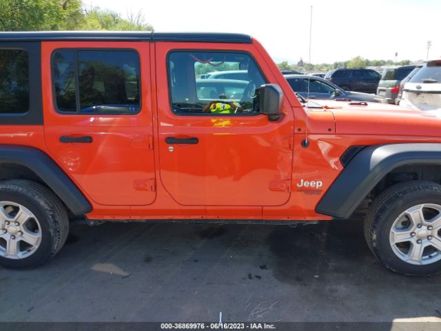 1C4HJXDN9KW573557 Jeep Wrangler Unlimited Sport S