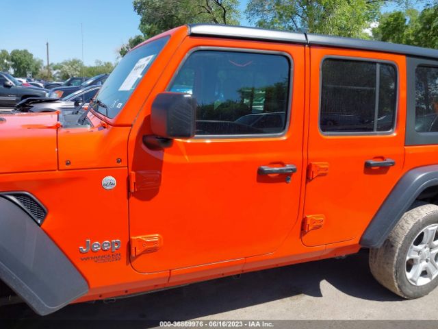 1C4HJXDN9KW573557 Jeep Wrangler Unlimited Sport S