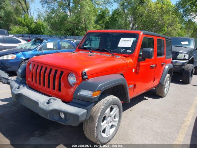 1C4HJXDN9KW573557 Jeep Wrangler Unlimited Sport S