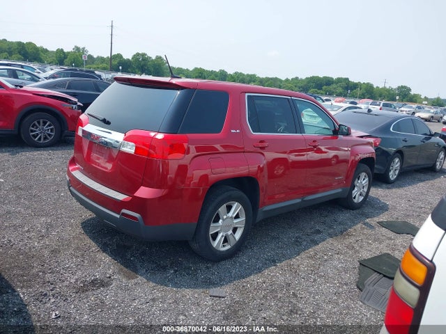 2013 GMC TERRAIN SLE VIN: 2GKALMEK9D6361676