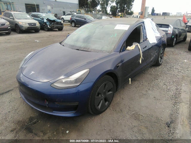 Tesla Model 3 Long Range 2021 5YJ3E1EBXMF995733 Image 2