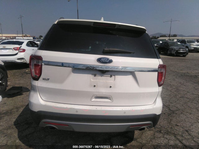 2017 FORD EXPLORER XLT VIN: 1FM5K7D80HGD99743