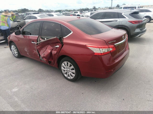 2015 NISSAN SENTRA SR/SL/S/SV/FE+ S VIN: 3N1AB7APXFL660113