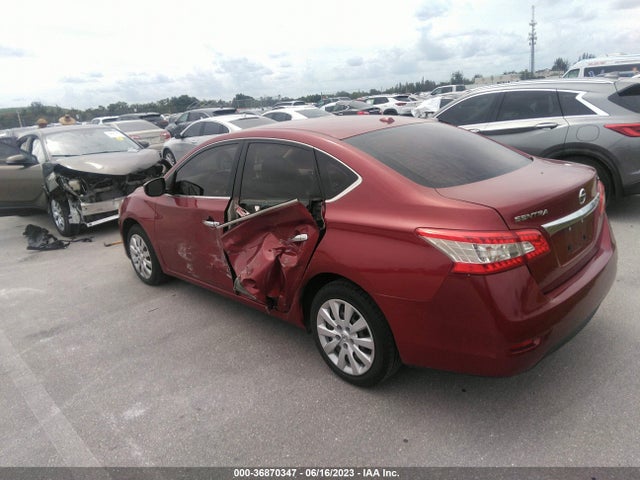 2015 NISSAN SENTRA SR/SL/S/SV/FE+ S VIN: 3N1AB7APXFL660113